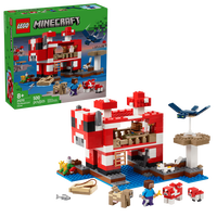 LEGO Minecraft: A Casa Mooshroom, 500 Pe&ccedil;as (21270)