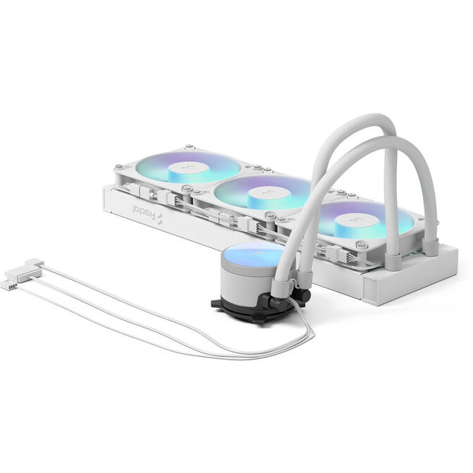Water Cooler CPU Fractal Design Radius 360 RGB Branco image number 3