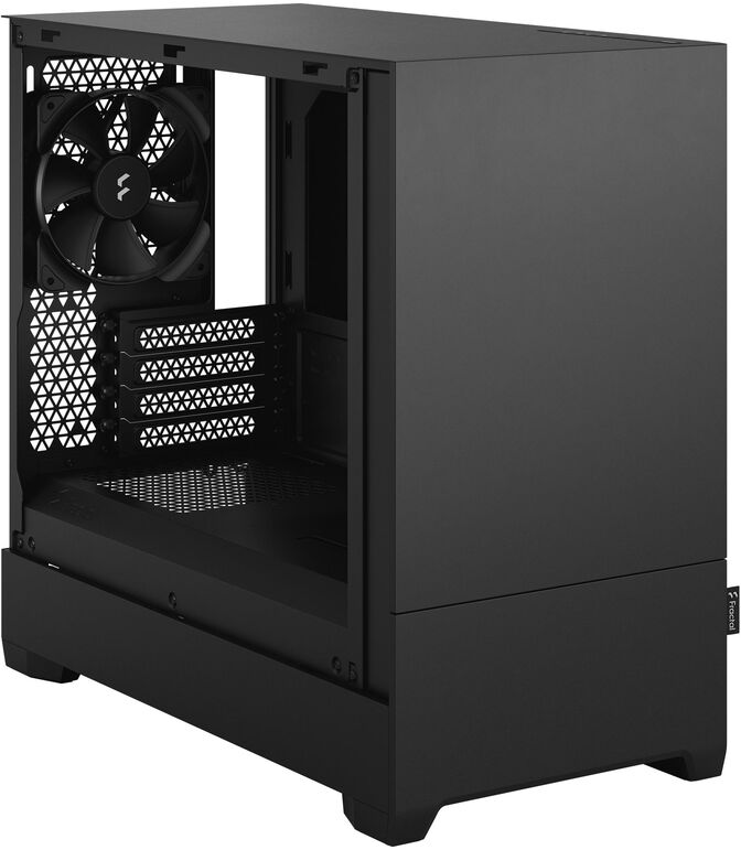 Caixa Micro-ATX Fractal Design Pop Mini Silent Black TG Clear Tint image number 8