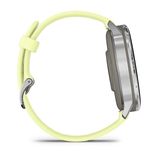 Smartwatch Garmin Venu 4 45mm Prateado/Amarelo image number 3