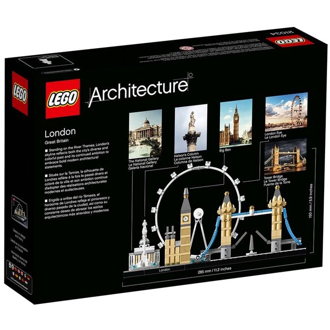 LEGO Architecture: Londres, 468 Pe&ccedil;as (21034) image number 1