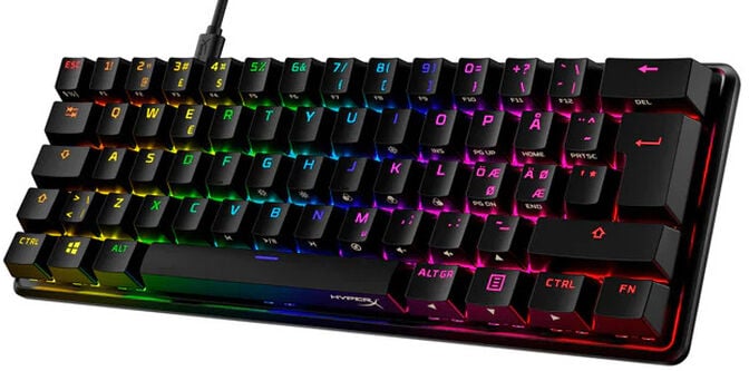 Teclado Mec&acirc;nico HyperX Alloy Origins 60 RGB Gaming Red Switches - 60% (US) image number 1