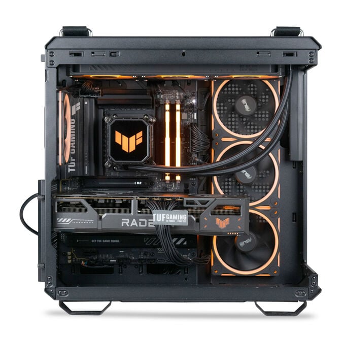 Computador King Mod Gamer-PC Powered by ASUS TUF Edition Ryzen 7 9850X3D 32GB DDR5 2TB RX 9070 XT WiFi W11 image number 1