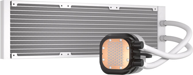 Water Cooler CPU Corsair NAUTILUS ARGB 360mm Branco image number 5