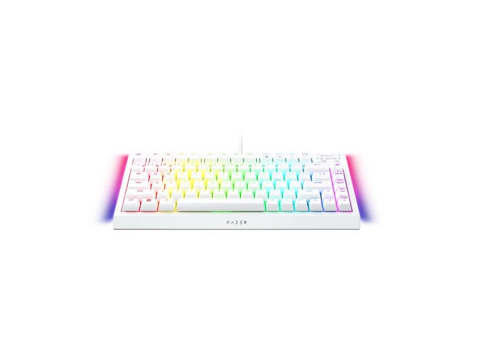 Teclado Razer BlackWidow V4 75% RGB Tactile Switch White Ed. (US) image number 4
