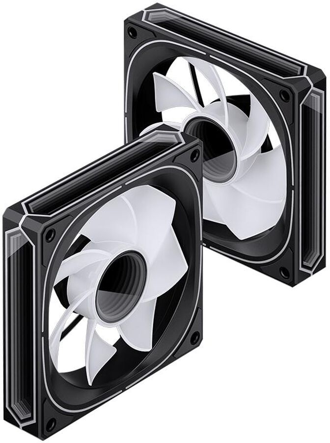 Ventoinha Jonsbo FR-505 ARGB Reversed PWM Preto - 120mm image number 13