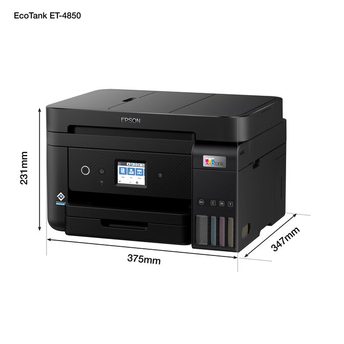 Impressora Multifun&ccedil;&otilde;es a Jato de Tinta Epson EcoTank ET-4850 Wi-Fi image number 14