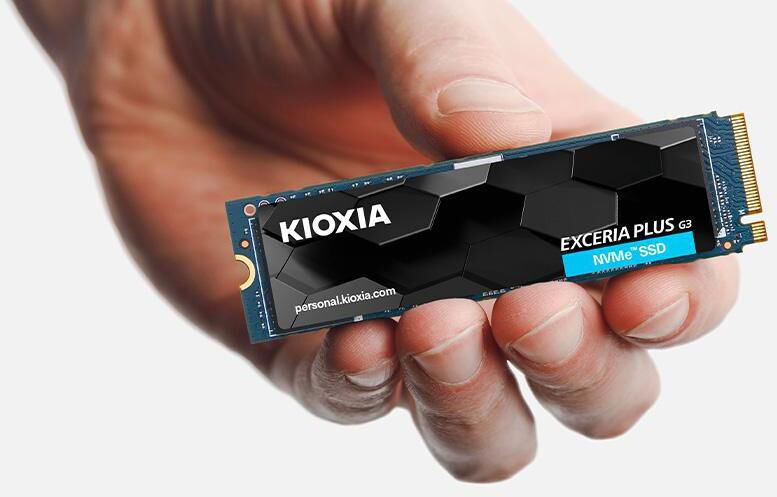 SSD Kioxia Exceria Plus G3 1TB M.2 NVMe Gen 4.0x4 (3900/5000MB/s)