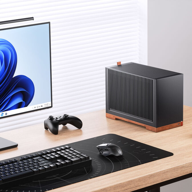 Caixa Mini-ITX Jonsbo T9 Preta c/ Riser 4.0 image number 1