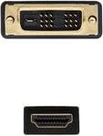 Cabo DVI a HDMI Nanocable DVI18/1/M-HDMI A/M 3 M image number null