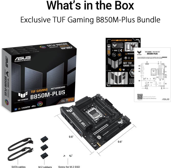 Motherboard Asus TUF B850M-Plus Gaming image number 2