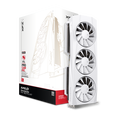 Gr&aacute;fica XFX Radeon RX 9070 XT Quicksilver Gaming White Triple Fan 16GB GDDR6 image number null