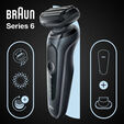 M&aacute;quina de Barbear Braun Series 6 61-N1200S image number null