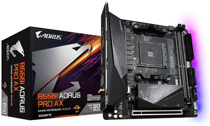 Motherboard Gigabyte B550I Aorus Pro AX image number 0