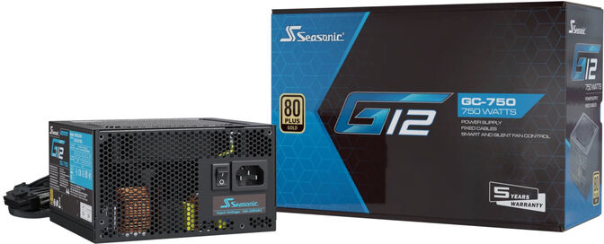 Fonte Seasonic G12 GC-750W 80+ Gold image number 1