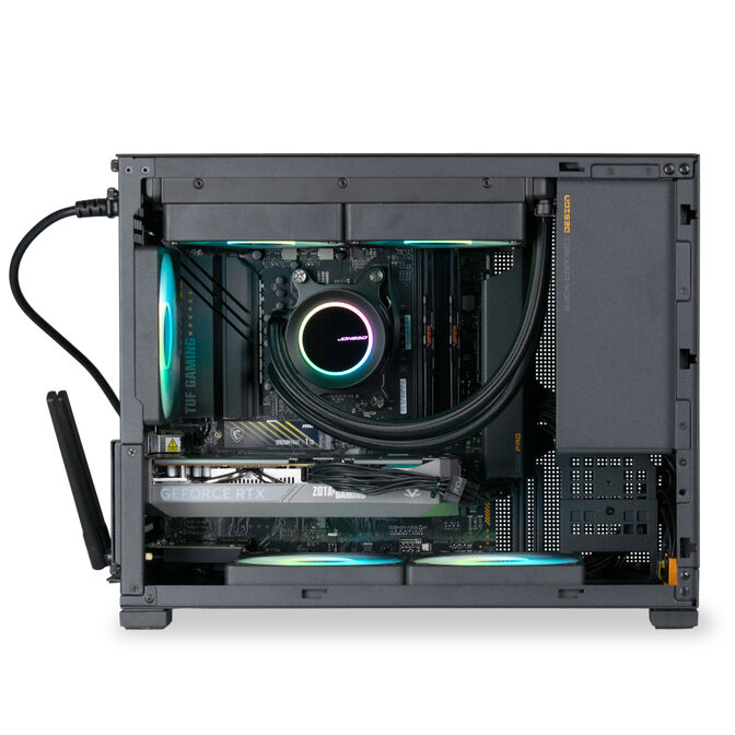 Computador AURA Gamer-PC Jonsbo Ryzen 5 7500F 32GB DDR5 1TB RTX 5060 WiFi W11 image number 1