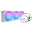 Water Cooler CPU Cooler Master MasterLiquid ATMOS II LCD ARGB 360mm Branco image number null