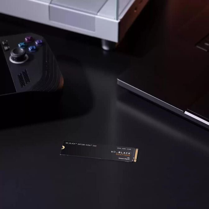 Disco SSD Western Digital Black SN7100 1TB Gen4 M.2 NVMe (7250/6900MB/s) image number 4