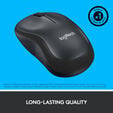 Rato Logitech M220 Silent Wireless Preto image number null