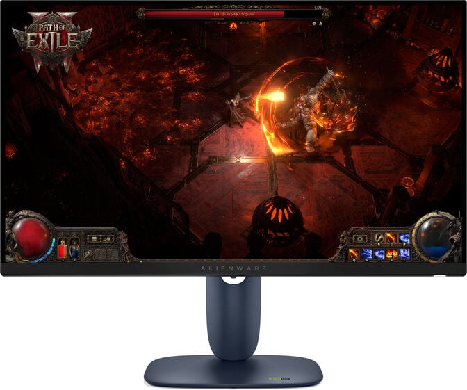 Monitor Dell Alienware AW2725DM Fast IPS Edge LED 27" QHD 16:9 180Hz FreeSync / G-SYNC Compatible / VESA Adaptive Sync image number 1