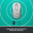 Rato Logitech Signature M650 L for Business 4000DPI Wireless/Bluetooth Branco image number null