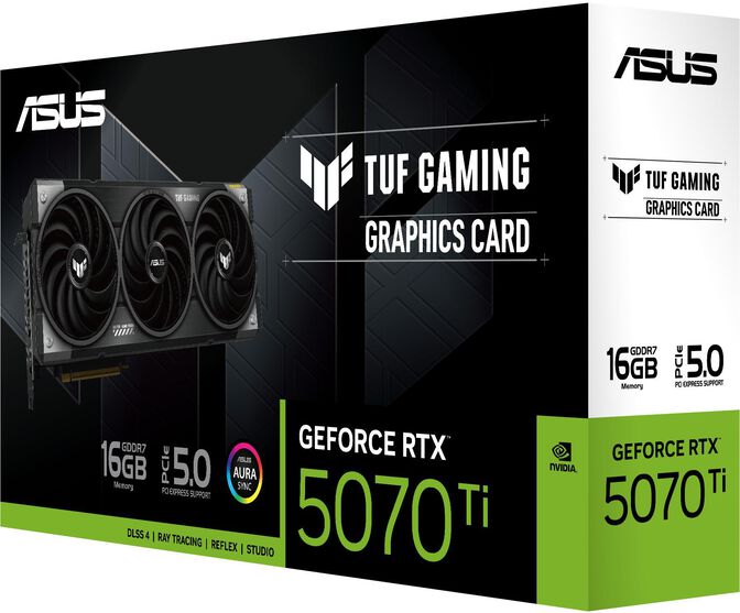 Gr&aacute;fica Asus GeForce&reg; RTX 5070 Ti TUF Gaming 16GB GDDR7 DLSS4 image number 11