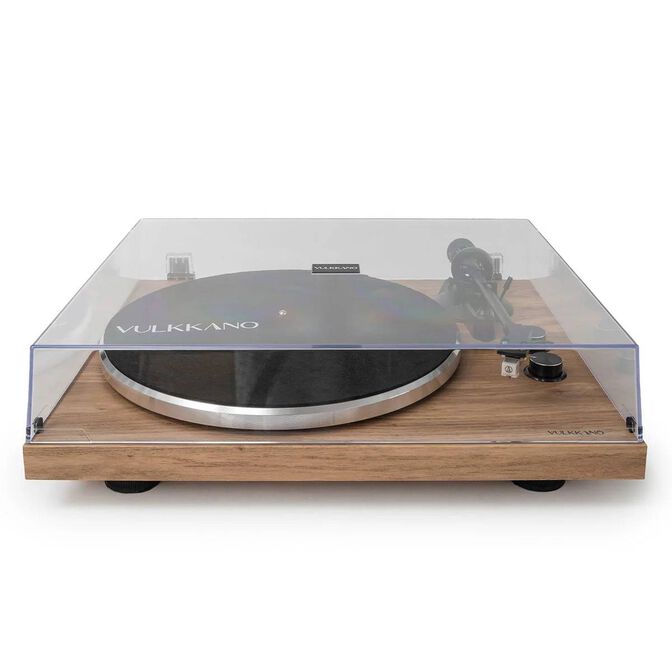 Gira-discos Vulkkano TD10 Bluetooth USB Castanho image number 4