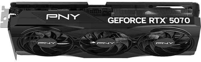 Gr&aacute;fica PNY GeForce&reg; RTX 5070 Gaming Triple Fan OC 12GB GDDR7 DLSS4 image number 5