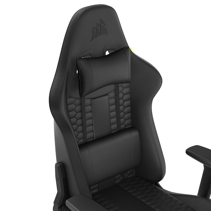 Cadeira Gaming Corsair TC100 RELAXED - Couro sint&eacute;tico Preto/Preto image number 5