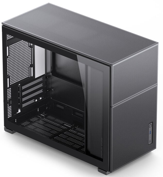 Caixa Micro-ATX Jonsbo D31 MESH Vidro Temperado Preto image number 1