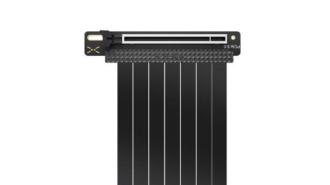 Riser Vertical TRYX String PCIe 5.0 200mm - Preto image number 2