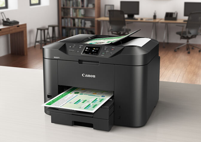 Impressora Multifun&ccedil;&otilde;es a Jato de Tinta Canon MAXIFY MB2750 Wi-Fi Preto image number 6