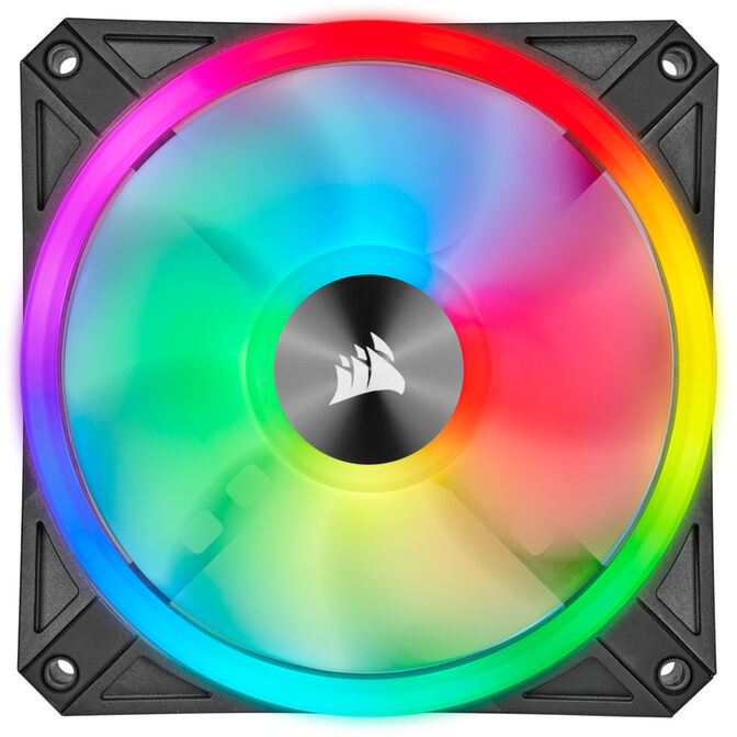 Ventoinha Corsair iCUE QL120 RGB PWM Preto 120mm image number 2