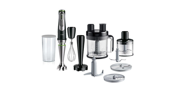 Varinha M&aacute;gica Braun MultiQuick 9 MQ 9187XLI Preto/Inox image number 0