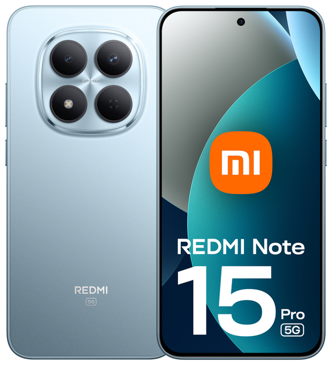 Smartphone Xiaomi Redmi Note 15 Pro 5G (12 / 512GB) Azul image number 0