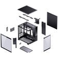 Caixa Micro-ATX Jonsbo D34 Vidro Temperado Preto image number null