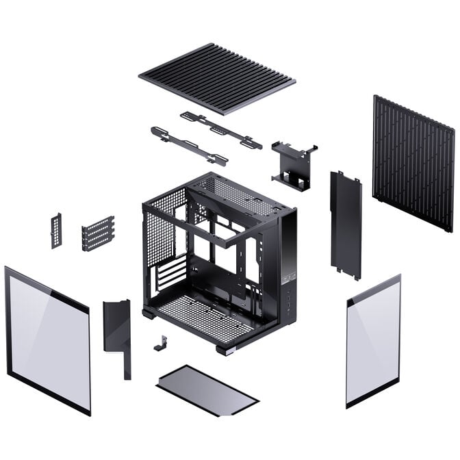 Caixa Micro-ATX Jonsbo D34 Vidro Temperado Preto image number 22