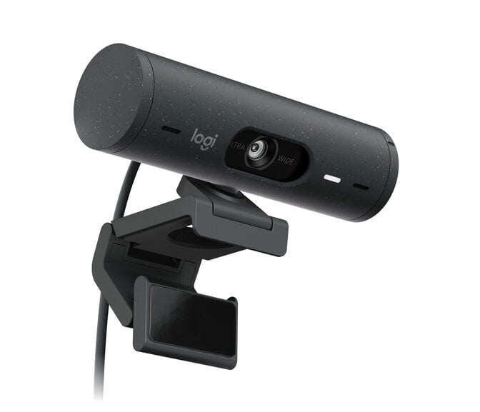 Webcam Logitech Brio 500 FHD 1080p USB-C Preto image number 2