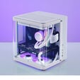Caixa Micro-ATX Jonsbo TK-1 2.0 Vidro Temperado Branco image number null