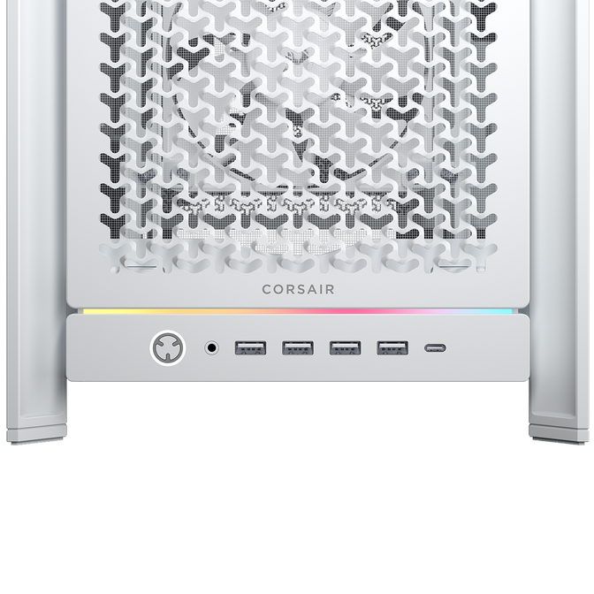 Caixa E-ATX Corsair Frame 5000D RS Airflow Branca Vidro Temperado image number 2