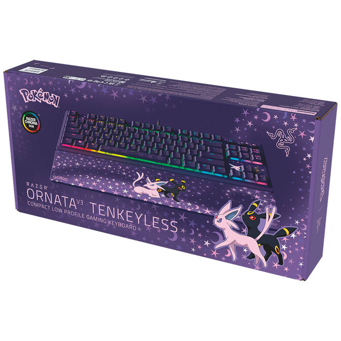 Teclado Razer Ornata V3 TKL RGB Mecha-Membrane Pok&eacute;mon Espeon/Umbreon Ed. (US) image number 4