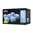 Recargas de Limpeza Braun Clean & Renew CCR 6 Pack 6 Unidades image number null