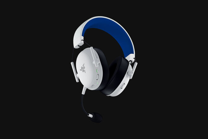 Headset Razer BlackShark V3 X Hyperspeed para PlayStation Wireless/Bluetooth Branco image number 1