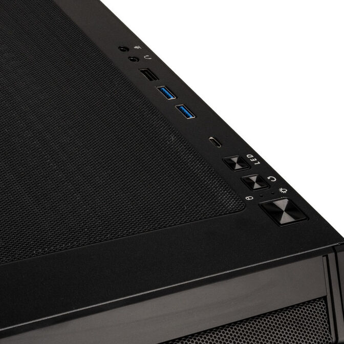 Caixa ATX Kolink Citadel Mesh ARGB Preto image number 3