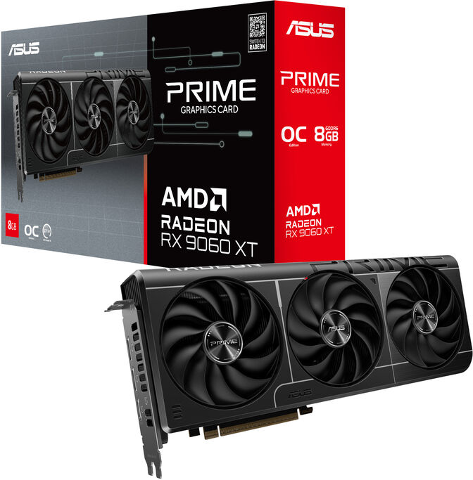 Gr&aacute;fica Asus Radeon RX 9060 XT Prime OC 8GB GDDR6 image number 9