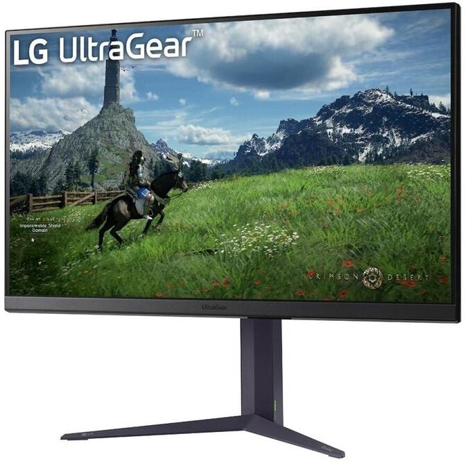 Monitor Gaming LG UltraGear 32" 32GS85Q Nano IPS QHD 180Hz 1ms FreeSync G-SYNC Compatible image number 1