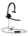 Headset Logitech H570e Mono USB Preto image number null
