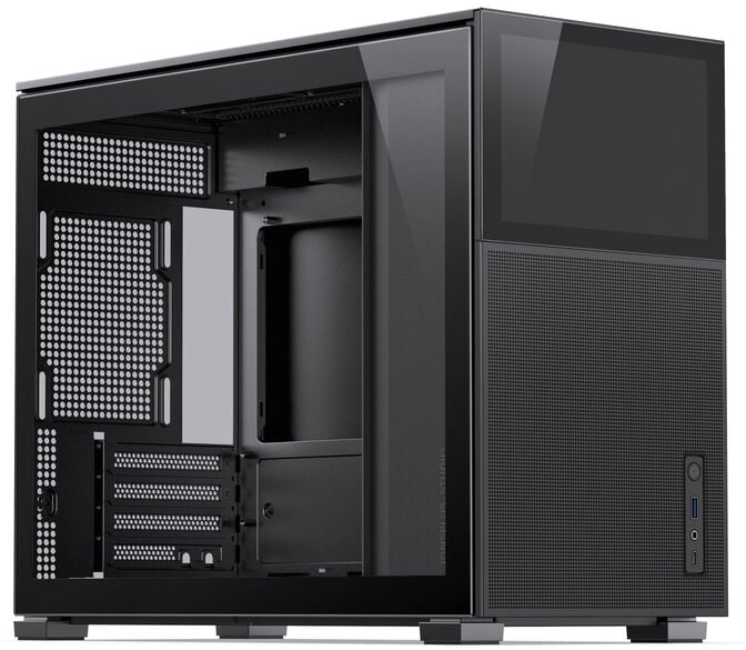 Caixa Micro-ATX Jonsbo D31 MESH com Visor Vidro Temperado Preto image number 1