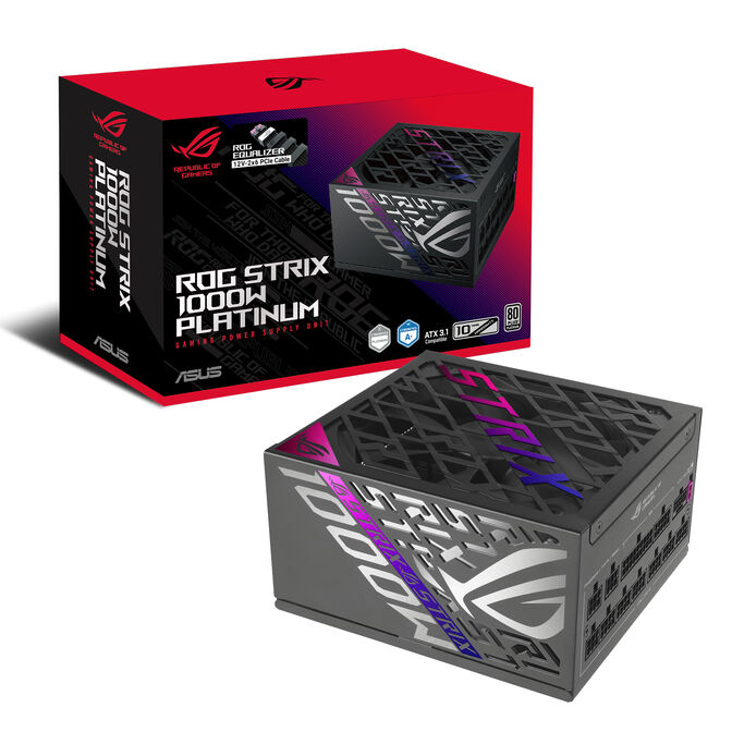 Fonte Modular ASUS STRIX 1000W 80+ Platinum (ROG Equalizer) image number 14