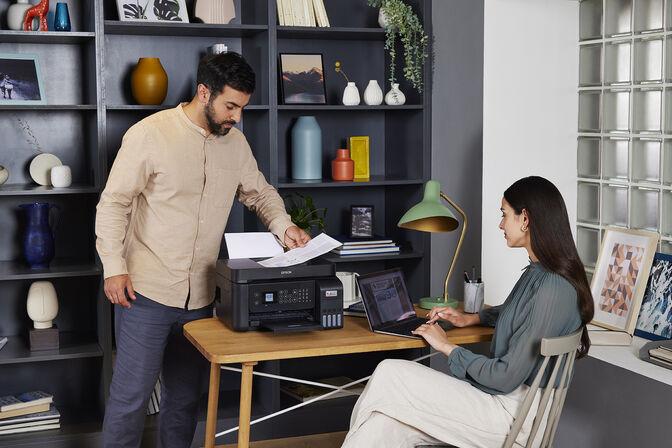 Impressora Multifun&ccedil;&otilde;es a Jato de Tinta Epson EcoTank ET-4800 Wi-Fi image number 8